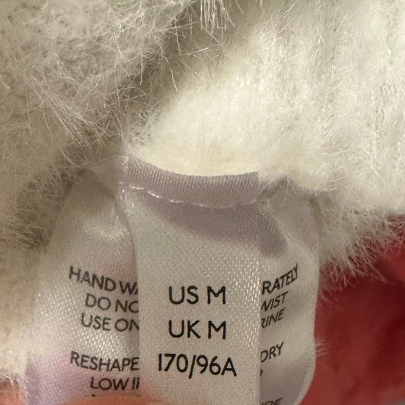 Anthropologie White Crew Neck Short Sleeve Sweater - Picture 7 of 10